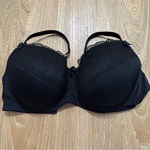 Fredericks of Hollywood Black Push Up Bra 36 DD
